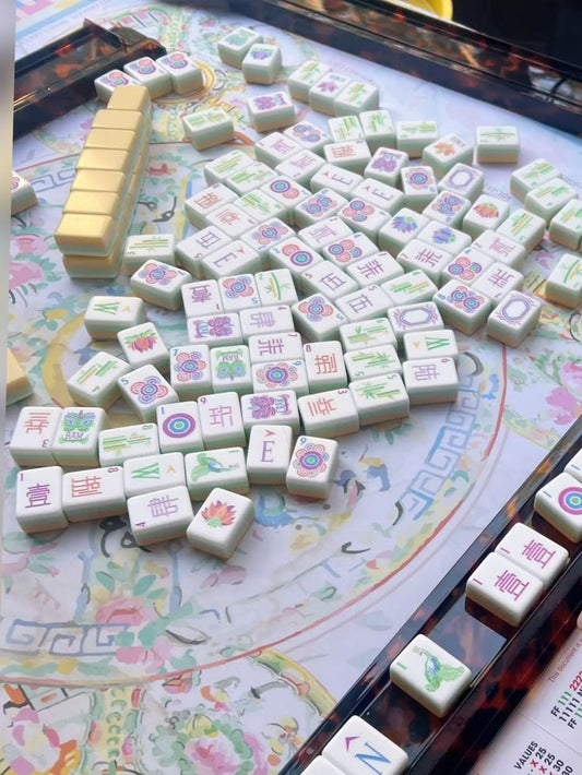 American mahjong vs Chinese mahjong tile sets compared