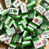 Jade Mist Acrylic American Mahjong Tile Set | Forest Green Fog 160 Tiles