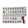 Amber Vine Acrylic American Mahjong Tile Set | Copper Flake 160 Tiles