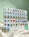 Fairway Manor Acrylic American Mahjong Tile Set | Mint Green Estate 160 Tiles