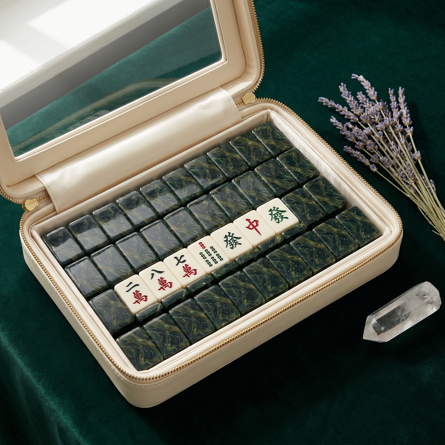Dog Mom Mahjong Tile Set