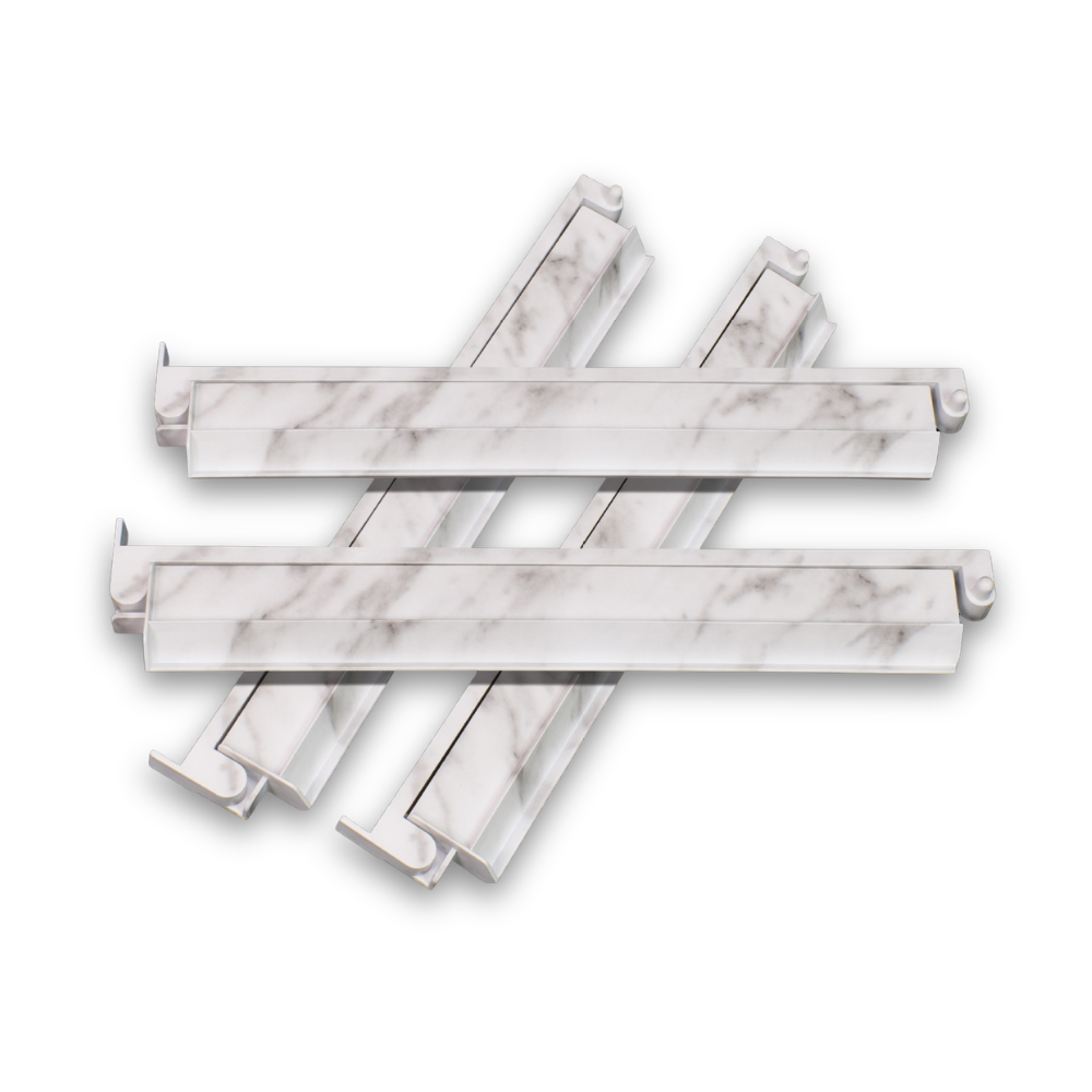 Luxe Motif Mahjong Racks & Pushers (Set of 4) — detail view 3, Mahjong Loft