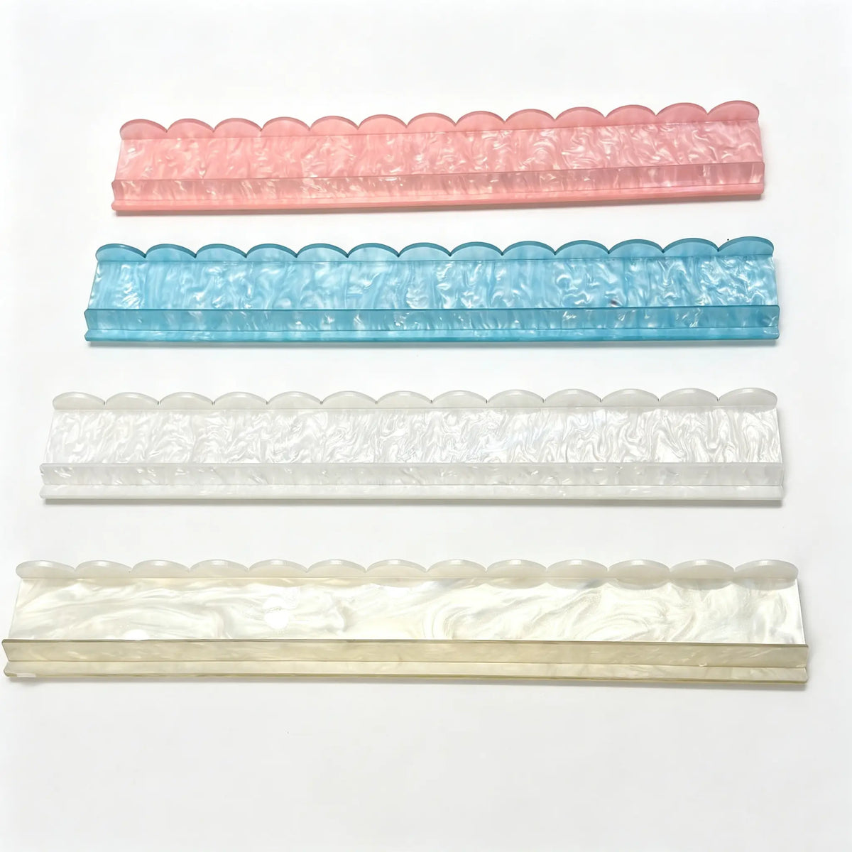 Studio Acrylic Mahjong Racks & Pushers (Set of 4) — detail view 1, Mahjong Loft