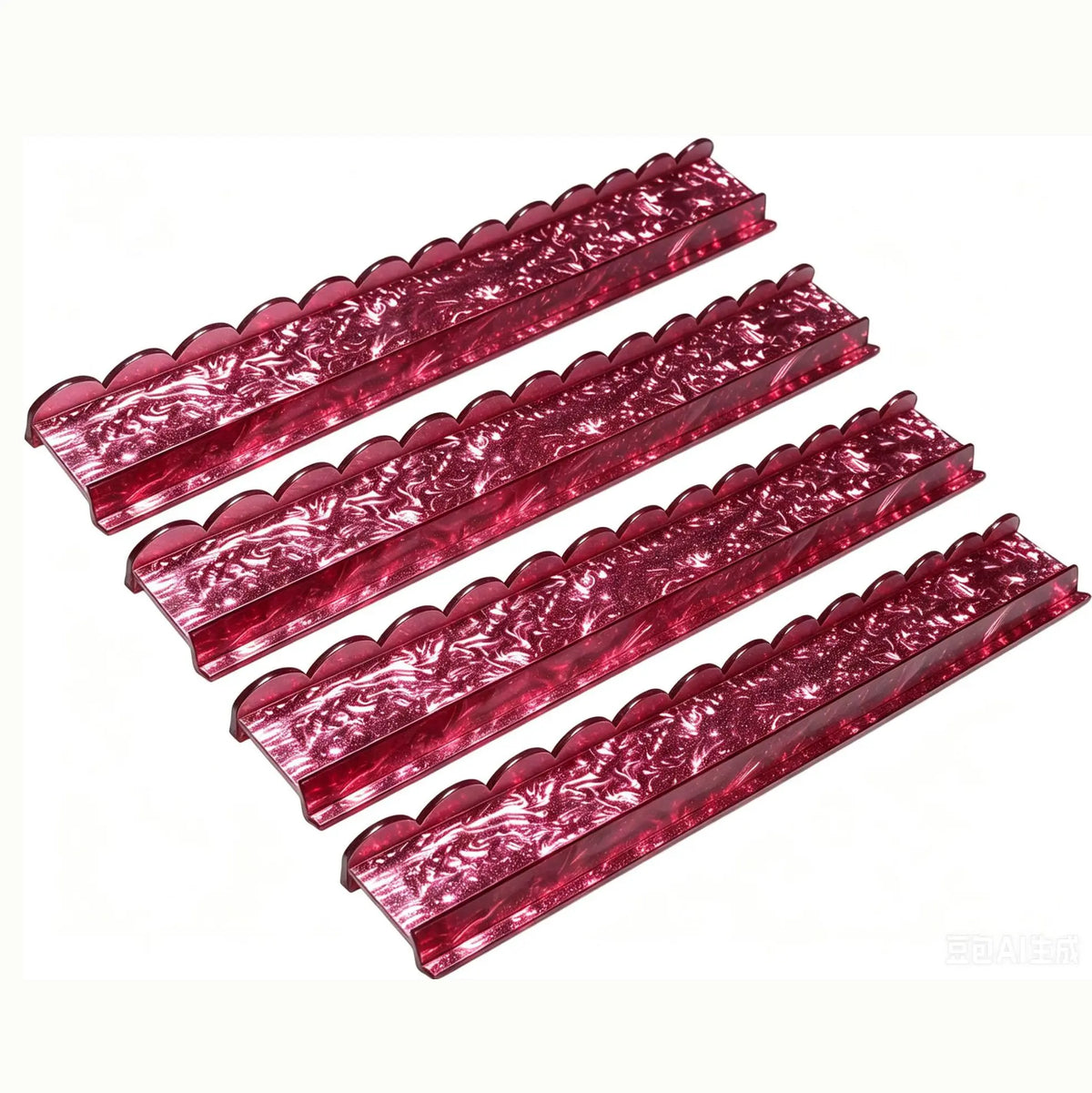Studio Acrylic Mahjong Racks & Pushers (Set of 4) — detail view 15, Mahjong Loft