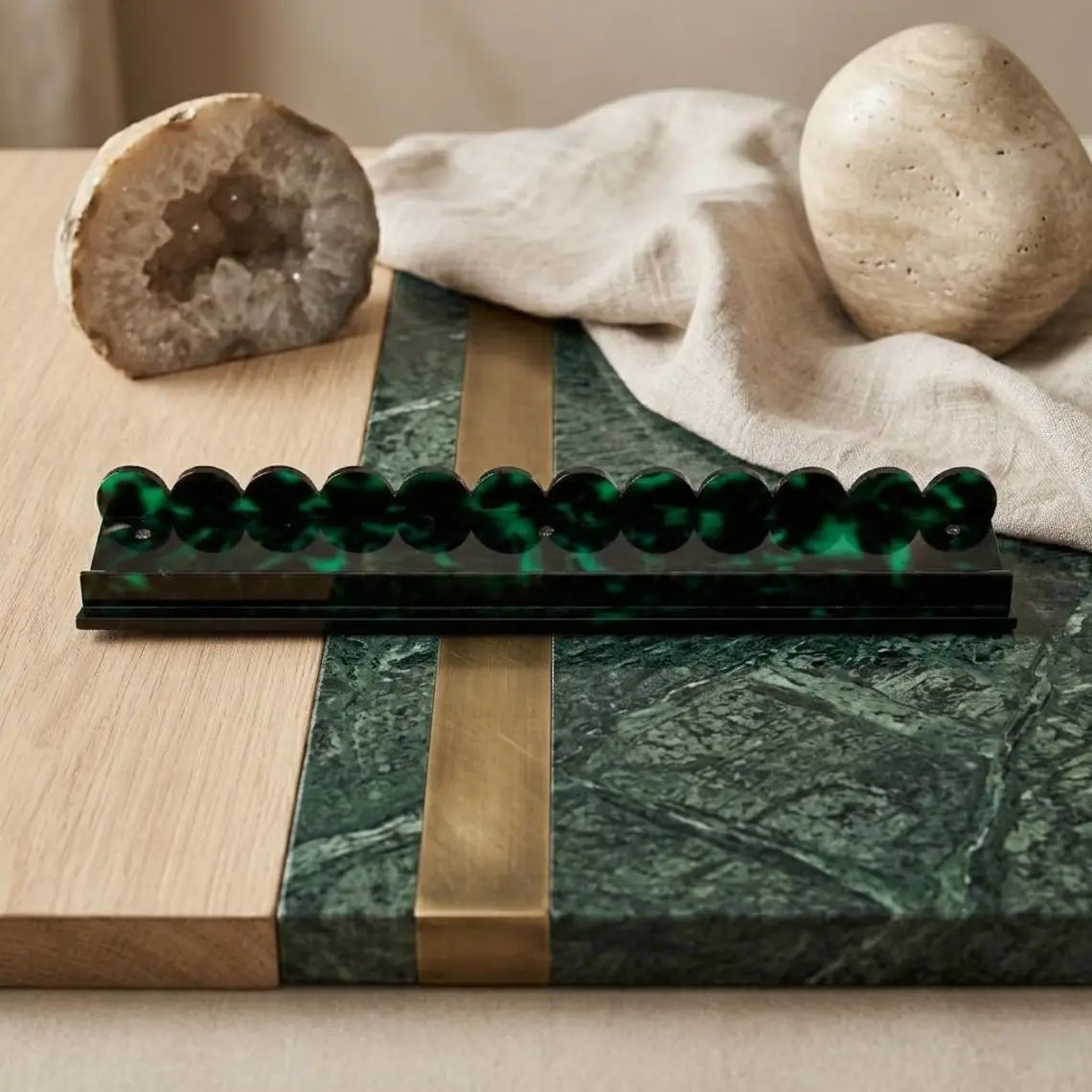 Studio Acrylic Mahjong Racks & Pushers (Set of 4) — detail view 4, Mahjong Loft