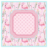 Pink Flamingo Mahjong Mat