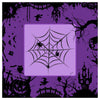 Witch Cobweb Halloween Mahjong Mat