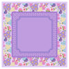 Lavender Bow Floral Mahjong Mat