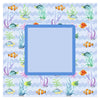 Tropical Reef Fish Mahjong Mat