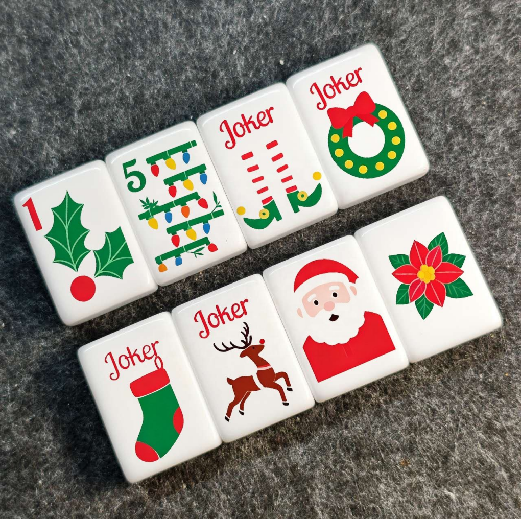 Nutcracker Night Acrylic American Mahjong Tile Set — product image 2 of 5