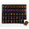Pumpkin Hex Halloween Mahjong Tile Set | 160 Piece Neon Novelty American Mahjong Set for Spooky Game Nights