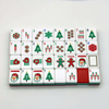 Christmas Cheer Acrylic American Mahjong Tile Set