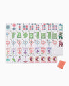 Coral Equestrian Acrylic American Mahjong Tile Set