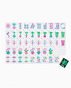 Emerald Jewel Acrylic American Mahjong Tile Set