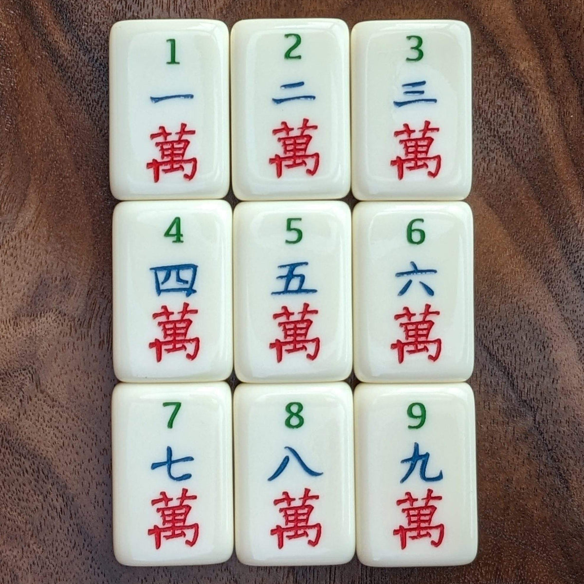 Florence Cream crak tiles one through nine