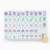 Golden Lotus Acrylic American Mahjong Tile Set