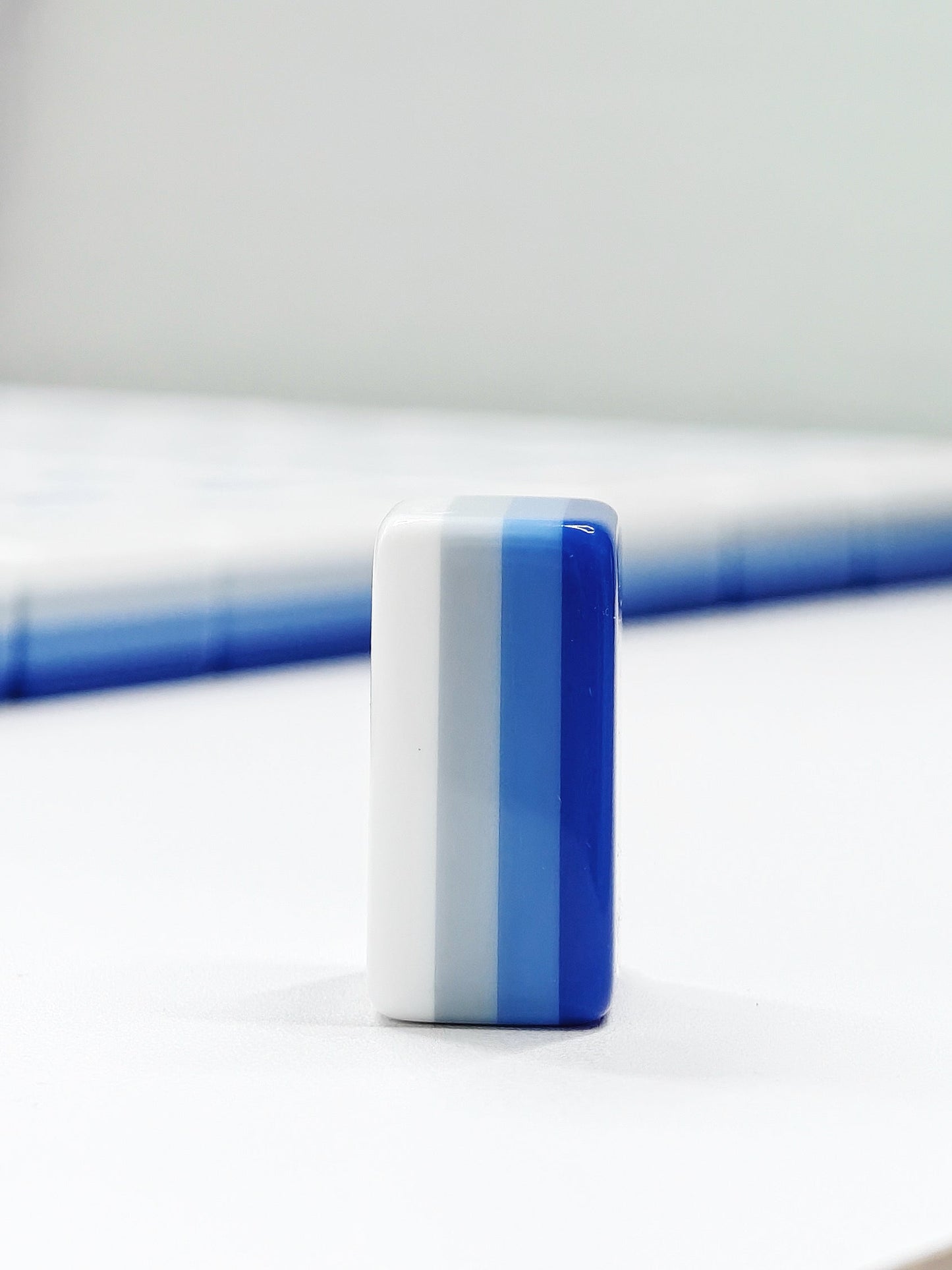 Porcelain Coast blue-and-white porcelain acrylic American mahjong tile set additional product view
