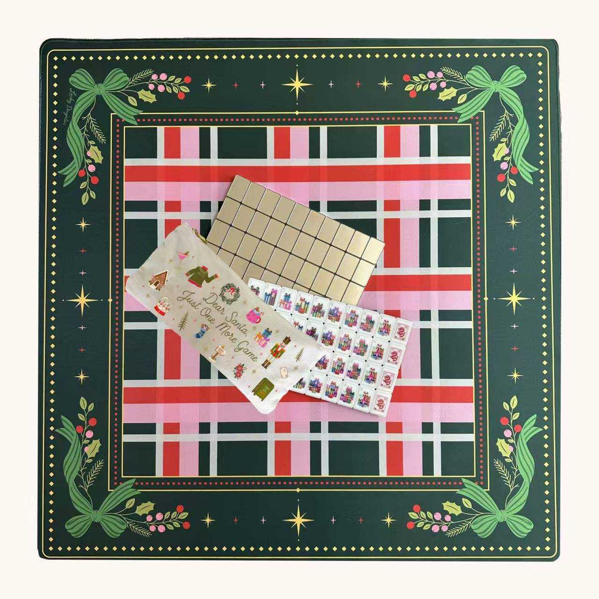 Starlight Noël Acrylic American Mahjong Tile Set — product image 4 of 6