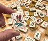 Turmeric Heritage Acrylic American Mahjong Tile Set